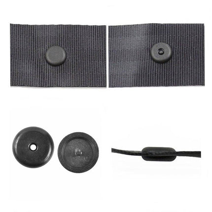 VCTparts Gordel Riem Afstand Stopper Clip Rood [Gordelhouder - Gesphouder - Gordelstopper - Gordelclip] NORGOS 4
