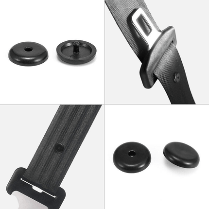 VCTparts Gordel Riem Afstand Stopper Clip Zwart [Gordelhouder - Gordelclip - Gesphouder - Gordelstopper] NORGOS 6