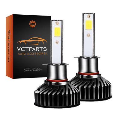 Clear Universal H1 LED 6500K Weiße Dimlights - Auto -Scheinwerfer (Set)
