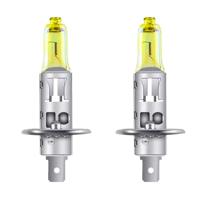 H1 Halogeen Koplampen Dimlicht 3000K Geel Licht (set 2 stuks) - VCTparts.nl