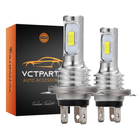Dimlicht LED H4 3000k Geel (set) [Gele koplampen - Gele Dimlichten] - VCTparts.nl