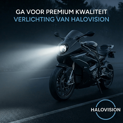 HaloVision HaloVision Turbo LED Koplamp H4 - 1 stuk 25W 30000Lm 6000K Helder Wit - Canbus Plug en Play Motor Koplamp met Dimlicht en Grootlicht Functie Combideal 2
