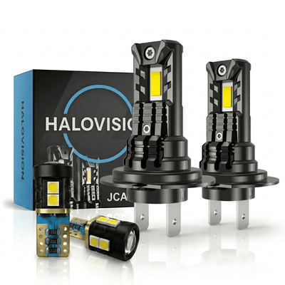 Turbo LED H7 Canbus Scheinwerfer 150W - Ultrakorligent 30000LM Super Weiß 6500K 12V Autolampe