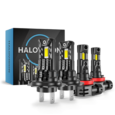 Turbo LED H7 Canbus Scheinwerfer 150W - Ultrakorligent 30000LM Super Weiß 6500K 12V Autolampe