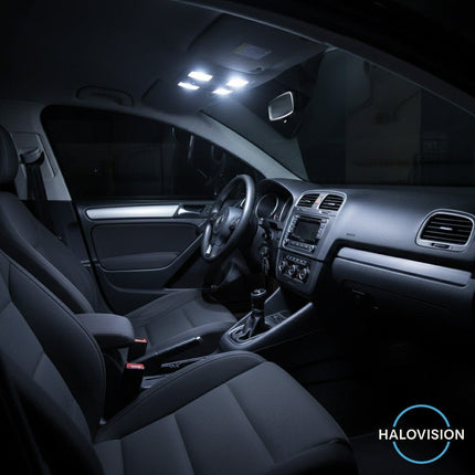 HaloVision HaloVision Turbo LED T20 7440 6000K Helder Wit 6W – Canbus Plug en Play Stadslicht Dagrijverlichting Achteruitrijlicht LED Set van 2 Autolampen HaloVision 7