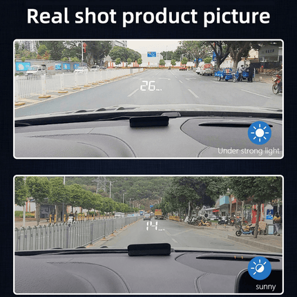Head - up Display HUD Km/h meter Dashboard Scherm M3 OBD2 [Headsup - Head up - Boordcomputer] - VCTparts.nl
