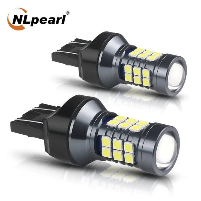VCTparts High Power T20 LED Lamp Bol - Rood (set) 7440 WY21W W21W 3030SMD NORGOS 2