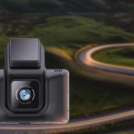Hikvision Hikvision Dashcamera K5 2160P/30fps + 1080P WI - FI 1CH Auto Video Recorder Zwart INNPRO 9