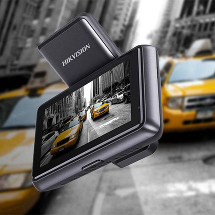 Hikvision Hikvision Dashcamera K5 2160P/30fps + 1080P WI - FI 1CH Auto Video Recorder Zwart INNPRO 5