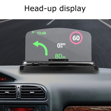 VCTparts HUD Head - up Display met Draadloze Oplader Mobiele Telefoonhouder GPS - navigatie Autosnelheidsprojector Autotelefoonstandaard Spiegeling NORGOS 5