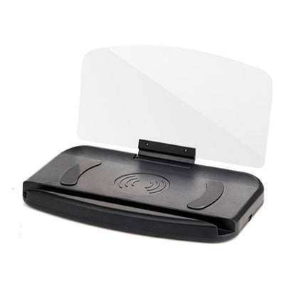 VCTparts HUD Head - up Display met Draadloze Oplader Mobiele Telefoonhouder GPS - navigatie Autosnelheidsprojector Autotelefoonstandaard Spiegeling NORGOS 8