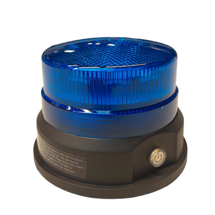 AEB Stroboscoop Zwaailicht LED Blauw Basic Magnetisch Op Batterij Voor Hulpdiensten - VCTparts.nl