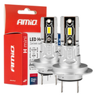 AMiO Dimlicht LED H7 Mini 6500k Wit (set)  [Witte koplampen - Witte Dimlichten] - VCTparts.nl