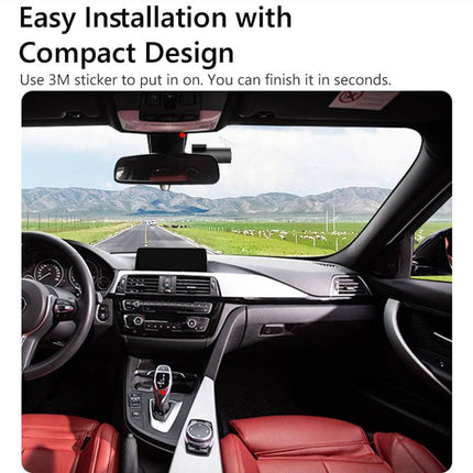 IMOU IMOU Dashcam T400 2K 1440P Auto Recorder met Continue Voeding (64gb) Zwart NORGOS 8