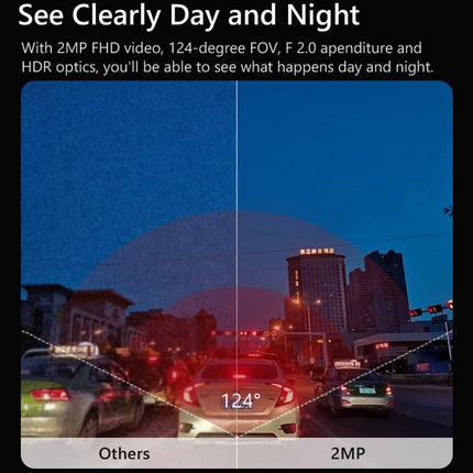 IMOU Dashcam T400 2K 1440P Auto Recorder met Continue Voeding (64gb) Zwart - VCTparts.nl