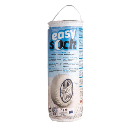 Isse Textiel sneeuwkettingen Easysock Wit M 2 stuks (set) - VCTparts.nl