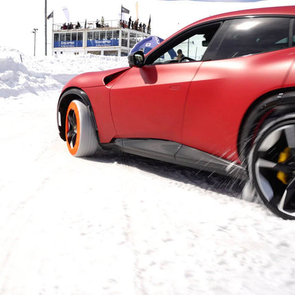 Isse Textiel sneeuwkettingen Super Wit-Oranje 62 M 2 stuks (set) - VCTparts.nl