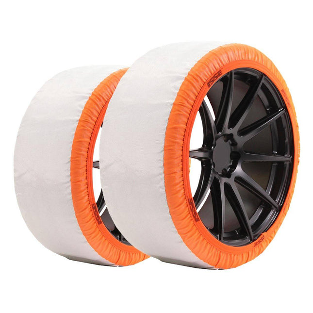 Isse Textiel sneeuwkettingen Super Wit - Oranje 54 XS 2 stuks (set) - VCTparts.nl