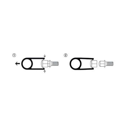 J-TEC Wielbout Wielmoer 17mm Doppen Beschermende Afdekkapjes Zwart 20 stuks (set) - VCTparts.nl