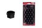 J-TEC Wielbout Wielmoer 17mm Doppen Beschermende Afdekkapjes Zwart 20 stuks (set) - VCTparts.nl