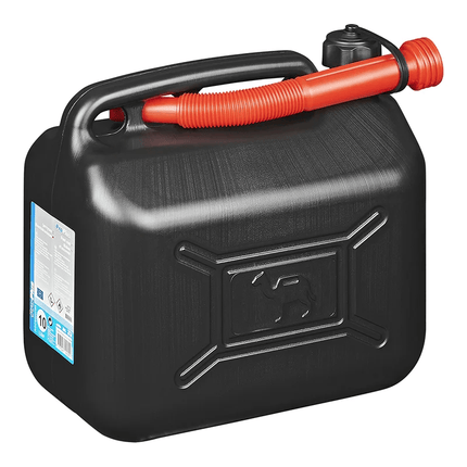 VCTparts Jerrycan 10L Kunststof Zwart UN - gekeurd Brandstofreservoir Tank VCTparts 2