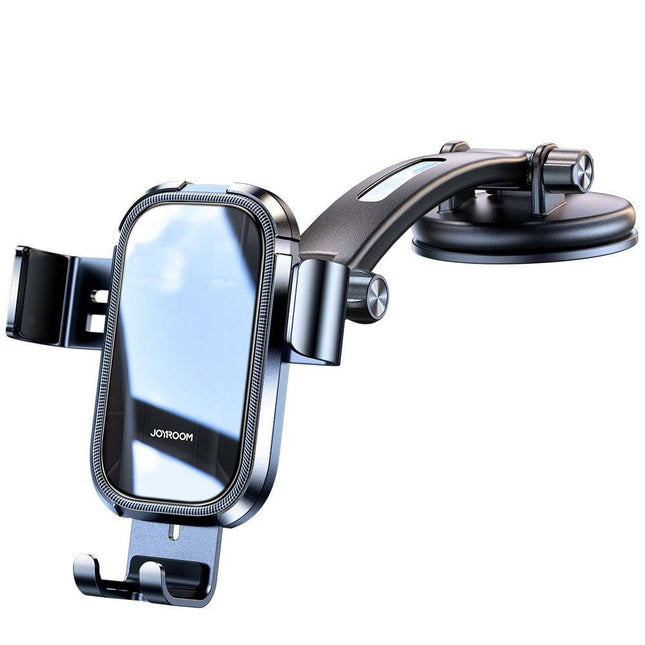 Joyroom Joyroom Auto Gravity Telefoonhouder met Verstelbare Arm voor Dashboard en Voorruit Zwart Hurtel 2