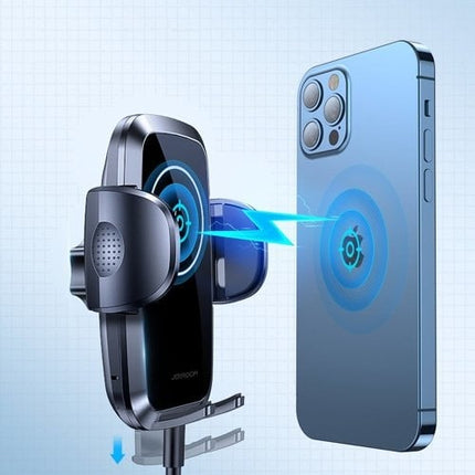 Joyroom Joyroom Auto Telefoonhouder Qi Oplader 15W voor Ventilatierooster Zwart Hurtel 9