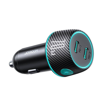 Joyroom Car Ladegerät Snellumer 2x USB-C 70W mit LED Schwarz
