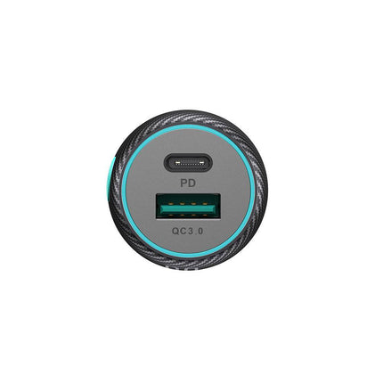 Joyroom Joyroom Autolader Snellader USB - A & USB - C 60W Zwart Hurtel 6