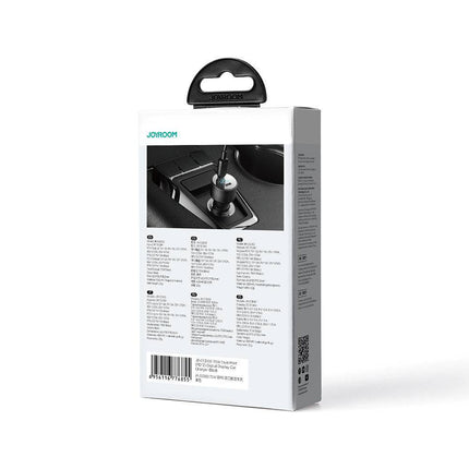 Joyroom Joyroom Autolader Snellader USB - C & USB - A 53W met LED Display Zwart Hurtel 4