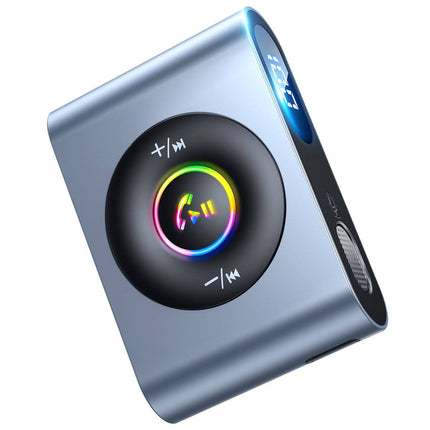 Joyroom Joyroom Bluetooth AUX Zender Bluetooth 5.3 (zender/ontvanger) voor Auto Grijs Hurtel 6