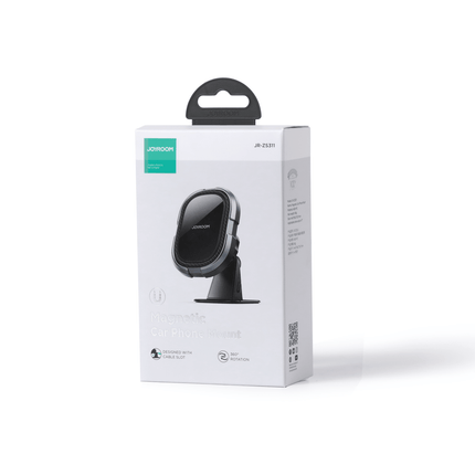 Joyroom Joyroom Dashboard Auto Magnetische Telefoonhouder 360º met Metalen Plaatje Zwart Hurtel 4