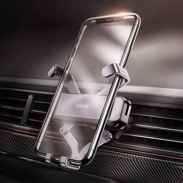 Joyroom Joyroom Gravity Auto Telefoonhouder voor Ventilatierooster Zwart Hurtel 2