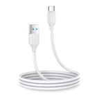 Joyroom Long - Lasting Series A9 USB - A / USB - C Kabel 1m 3A - Wit - VCTparts.nl