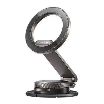 Joyroom Faltbarer Magnet -Telefonhalter für Auto - Dunkelgrau