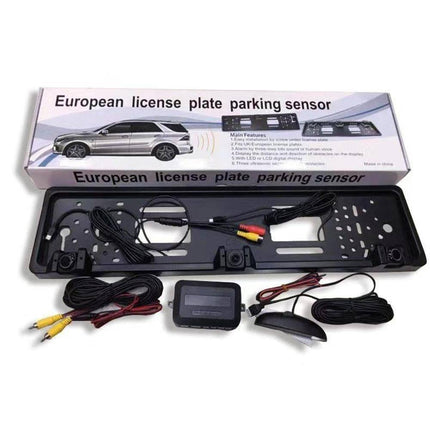 VCTparts Kenteken / Nummerplaat Achteruitkijk Camera Parkeer sensoren (set) NORGOS 1