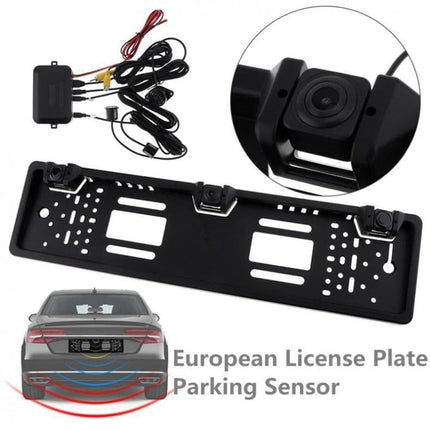 VCTparts Kenteken / Nummerplaat Achteruitkijk Camera Parkeer sensoren (set) NORGOS 6