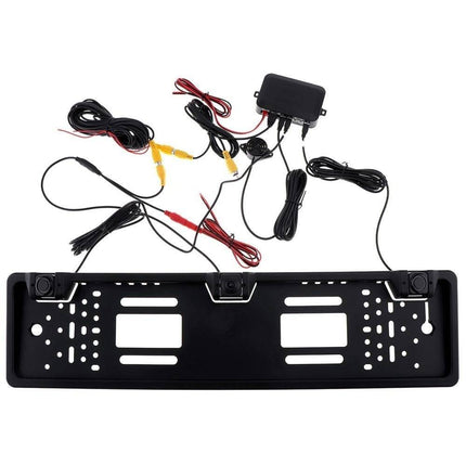 VCTparts Kenteken / Nummerplaat Achteruitkijk Camera Parkeer sensoren (set) NORGOS 8
