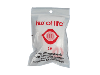 Kuss- oder Lebenslüftungskleidung für hygienische CPR Safe Safe Safe mit einem Way -Ventil