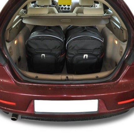 Kjust Kjust Reistassenset voor Alfa Romeo 159 Sportwagon 2006-2012 - Set van 4 Tassen met 2 Roltassen en 2 Sporttassen Harvest Automotive 2