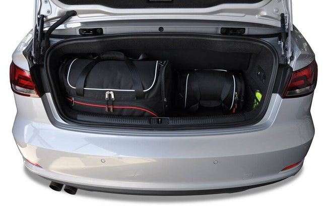 Kjust Kjust Reistassenset voor Audi A3 cabrio 2013-2020 - Set van 4 Tassen met 4 Vliegtuigtassen Harvest Automotive 2