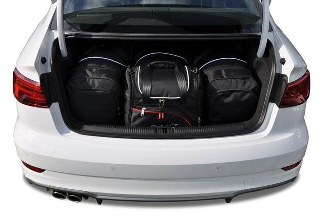 Kjust Kjust Reistassenset voor Audi A3 Sedan 2013-2020 - Set van 4 Tassen met 3 Roltassen en 1 Sporttas Harvest Automotive 1