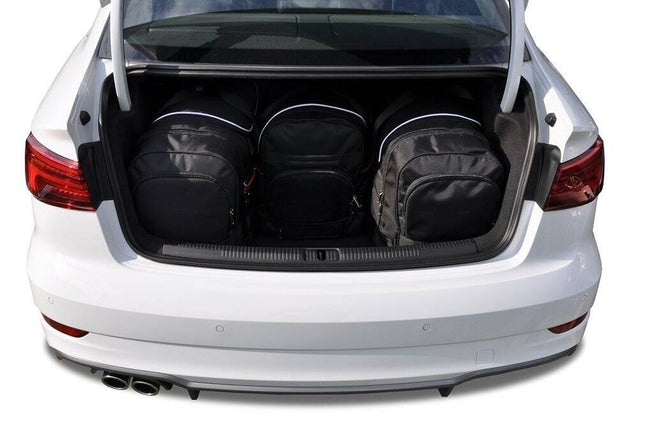 Kjust Kjust Reistassenset voor Audi A3 Sedan 2013-2020 - Set van 4 Tassen met 3 Roltassen en 1 Sporttas Harvest Automotive 2