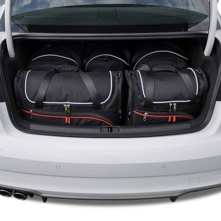 Kjust Kjust Reistassenset voor Audi A3 Sedan 2013-2020 - Set van 5 Tassen met 2 Roltassen en 3 Vliegtuigtassen Harvest Automotive 1