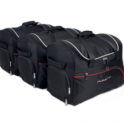 Kjust Kjust Reistassenset voor Audi A3 Sportback vanaf 2020 - Set van 3 Tassen met 3 Roltassen Harvest Automotive 6