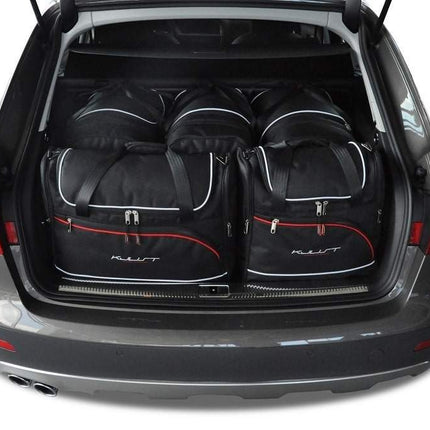 Kjust Kjust Reistassenset voor Audi A4 Allroad 2009-2016 - Set van 5 Tassen met 3 Roltassen en 2 Vliegtuigtassen Harvest Automotive 1