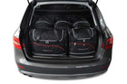 Kjust Kjust Reistassenset voor Audi A4 Allroad 2009-2016 - Set van 5 Tassen met 3 Roltassen en 2 Vliegtuigtassen Harvest Automotive 1