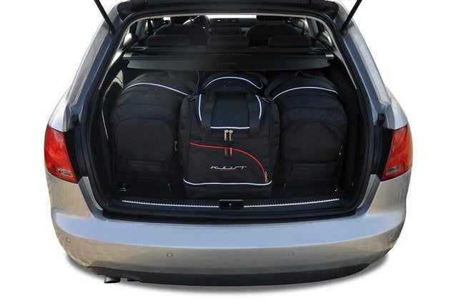 Kjust Kjust Reistassenset voor Audi A4 Avant 2002-2005 - Set van 4 Tassen met 2 Roltassen en 2 Sporttassen Harvest Automotive 1