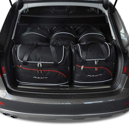Kjust Kjust Reistassenset voor Audi A4 Avant 2008-2015 - Set van 5 Tassen met 3 Roltassen en 2 Vliegtuigtassen Harvest Automotive 1