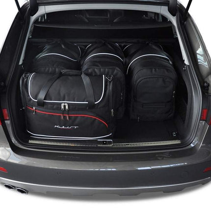 Kjust Kjust Reistassenset voor Audi A4 Avant 2008-2015 - Set van 5 Tassen met 3 Roltassen en 2 Vliegtuigtassen Harvest Automotive 2